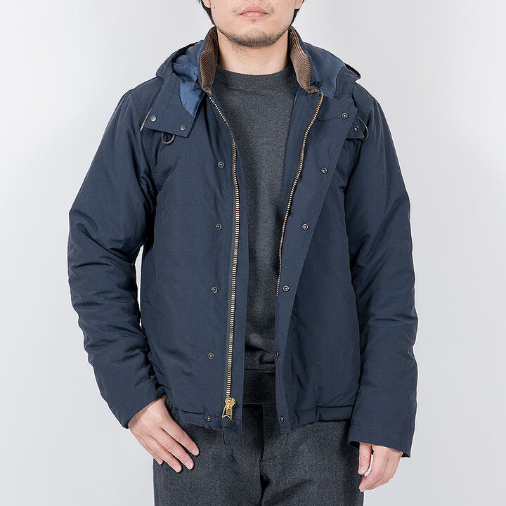 WKSN1PJKTNVY N-1 Puff Jacket Nylon Water-repellent Ripstop（Navy）,, medium image number 3