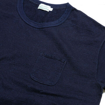 BURGUS PLUS - Indigo Pocket Tee - HBP-029-DARK INDIGO-XL,DARK INDIGO, small image number 3