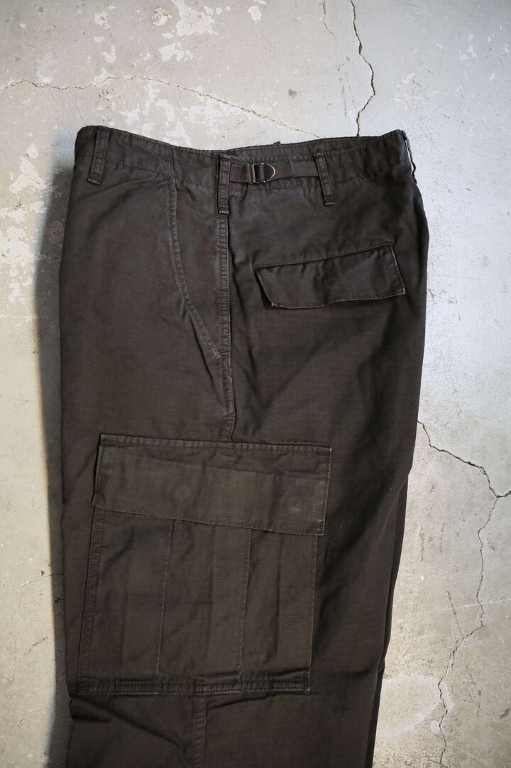03-V5260 RIP VINTAGE FIT 6 POCKETS CARGO PANTS (61S BLACK STONE),, medium image number 4