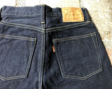 GZ-16SLST-Z01HBZIPOW 16oz Herringbone ZIP jeans Slim Straight(One washed),, small image number 6