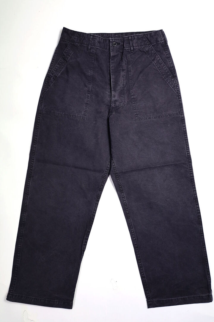 01-5103-M61 SUMMER FATIGUE PANTS BLACK,, medium