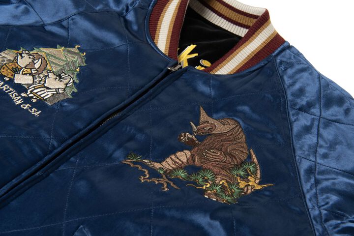 UT-011 Ultra Monster Souvenir Jacket,BK × NY, medium image number 6