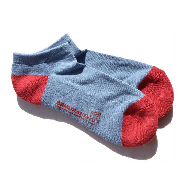 SJKS22 Socks (3 colors)-MANDARIN BLUE / YELLOW