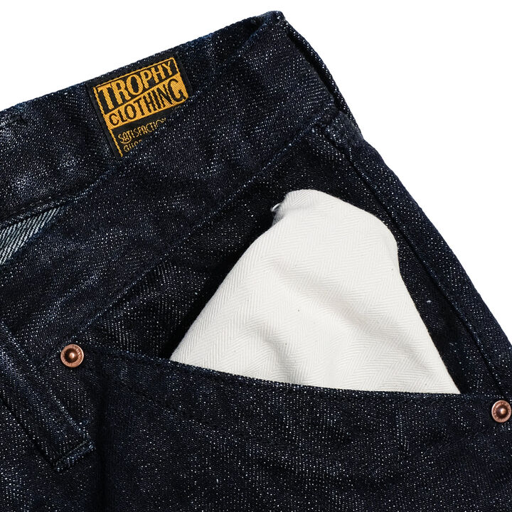 1705 15oz Standard Garage Denim Dark Indigo Straight,, medium image number 6