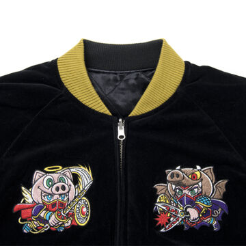WAR-006 SHINMA TAISEN VELVETEEN SUKAJAN BLACK-38,BLACK, small image number 2