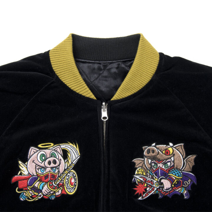 WAR-006 SHINMA TAISEN VELVETEEN SUKAJAN BLACK-38,BLACK, medium image number 2