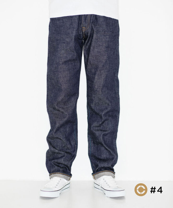J404 CIRCLE  12.5oz African cotton vintage Selvedge classic straight(One washed),, medium image number 0