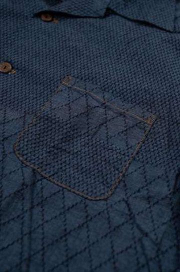 GZ-ALOHA-KN ALOHA S/S Shirt Kendo (BL),BLUE, small image number 4