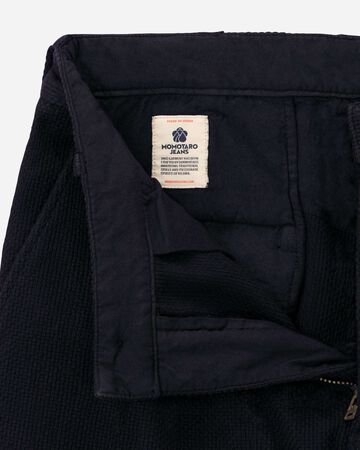 MMPT6008 SASHIKO PANTS OVERDYE (INDIGO, BLACK),INDIGO, small image number 6