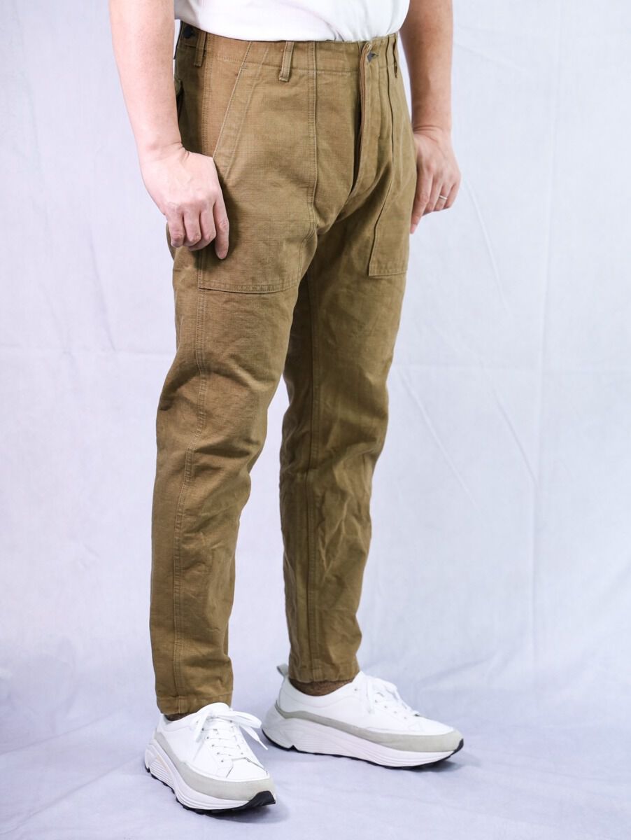 YO0905BKRBRK 25oz Utility Pants Brown Khaki