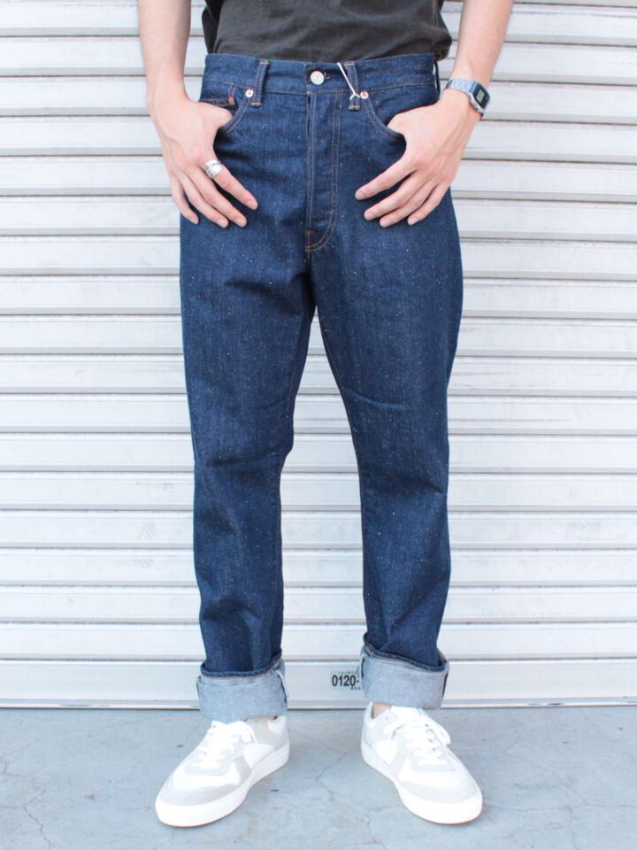 CTLSTR COTTLE BENGARA JEANS STRAIGHT (INDIAN RED) (ONE WASHED),, medium