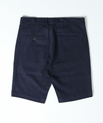 JBSP1000 7oz Sashiko Indigo Jacuard Shorts,INDIGO, small image number 2