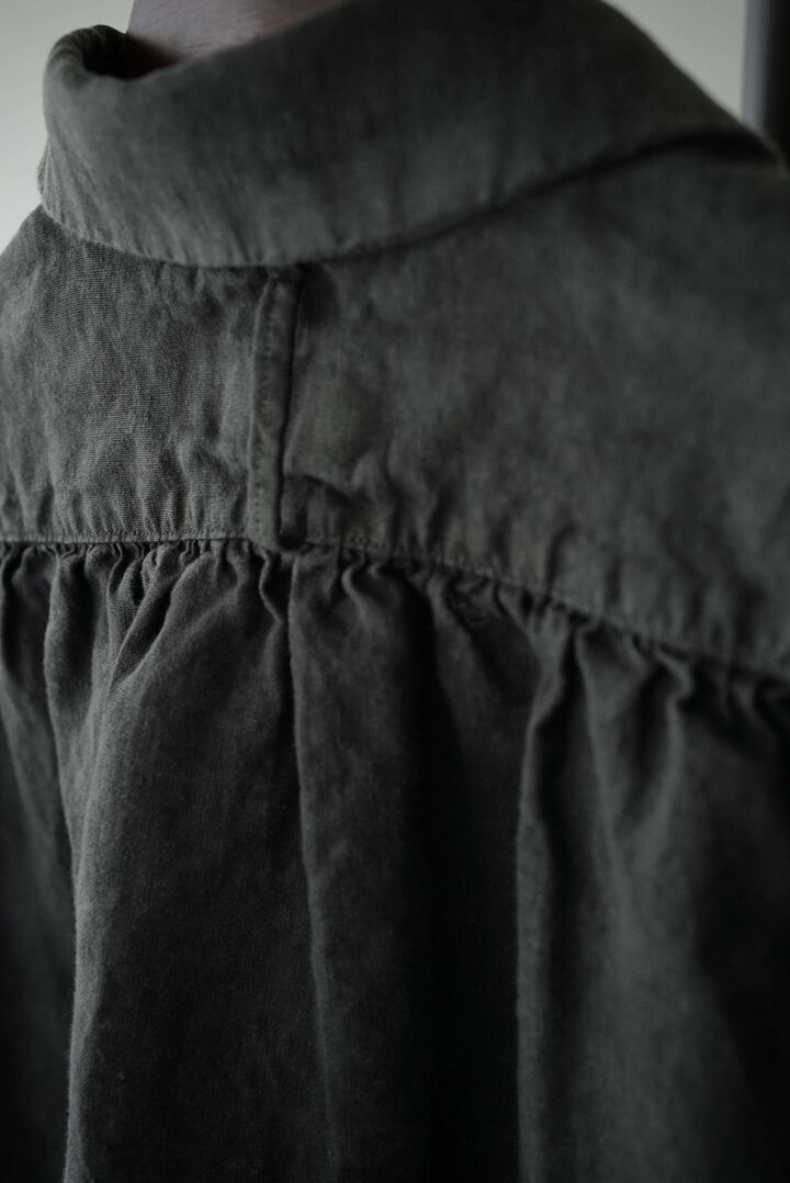 244SH08 Natural Dyed Linen / The Shirts,SUMI, medium image number 18