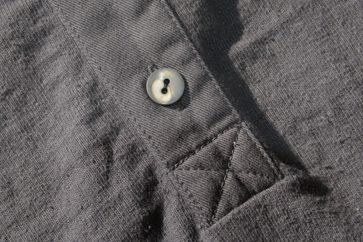 SJST-SC02 "Samurai Cotton Project" Henley Neck T-Shirt,LIGHT KURI, medium image number 13