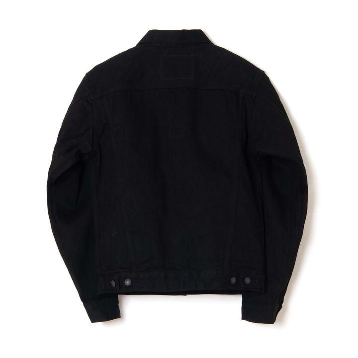 D4609 13.5oz Kyoto Black Dyeing Denim Jacket,, medium image number 1