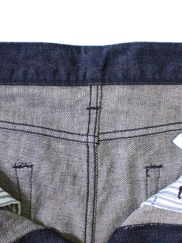 Japan Blue JB0304 12.5oz African Cotton Brown Mixed Selvedge Baguettes Slim Tapered (One Washed),, small image number 5