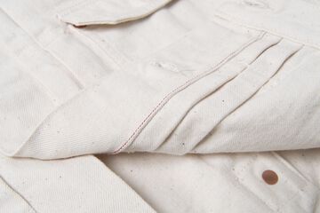 SDL-411E 1st Type White Denim Jacket,, small image number 5