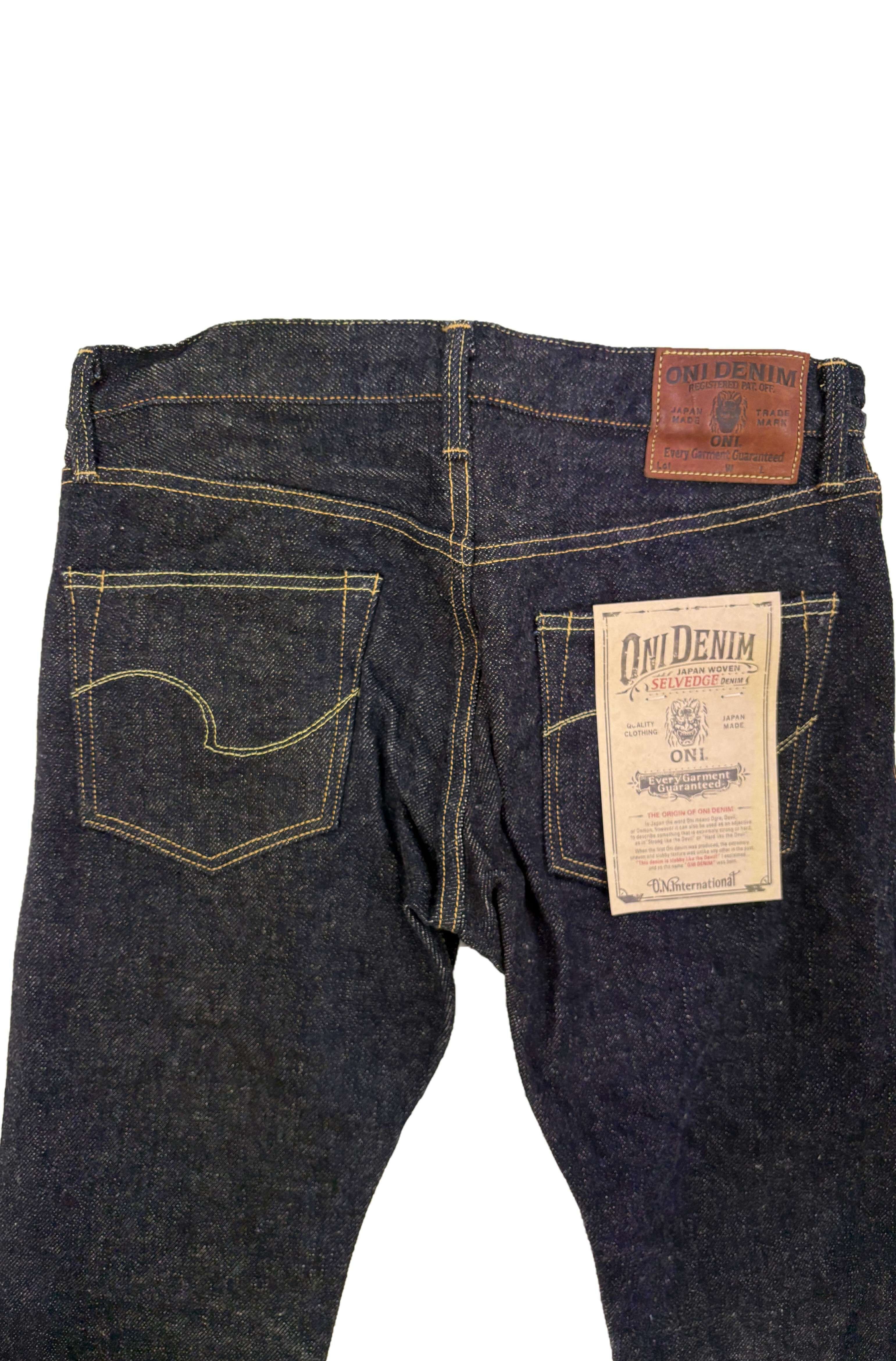 ONI-622DIZR 20oz Dark Indigo Secret Denim Relax Tapered