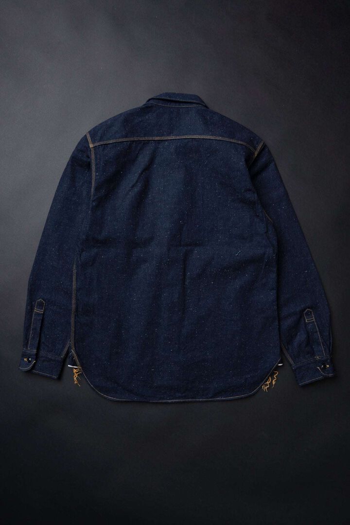 MS005E (001) 10oz SELVADGE DENIM WORK SHIRTS,, medium image number 12