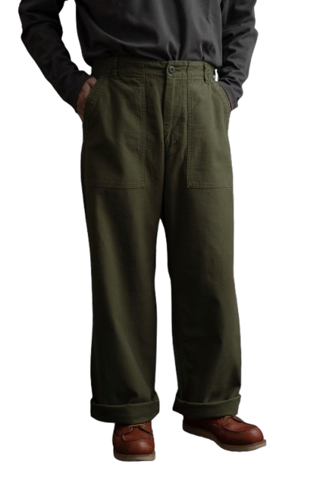 WR573F (19) World Workers Back Sateen Fatigue Pants