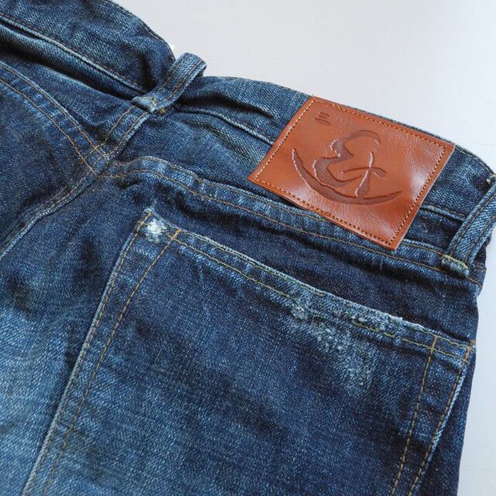 53571 Remake denim pants low rise 