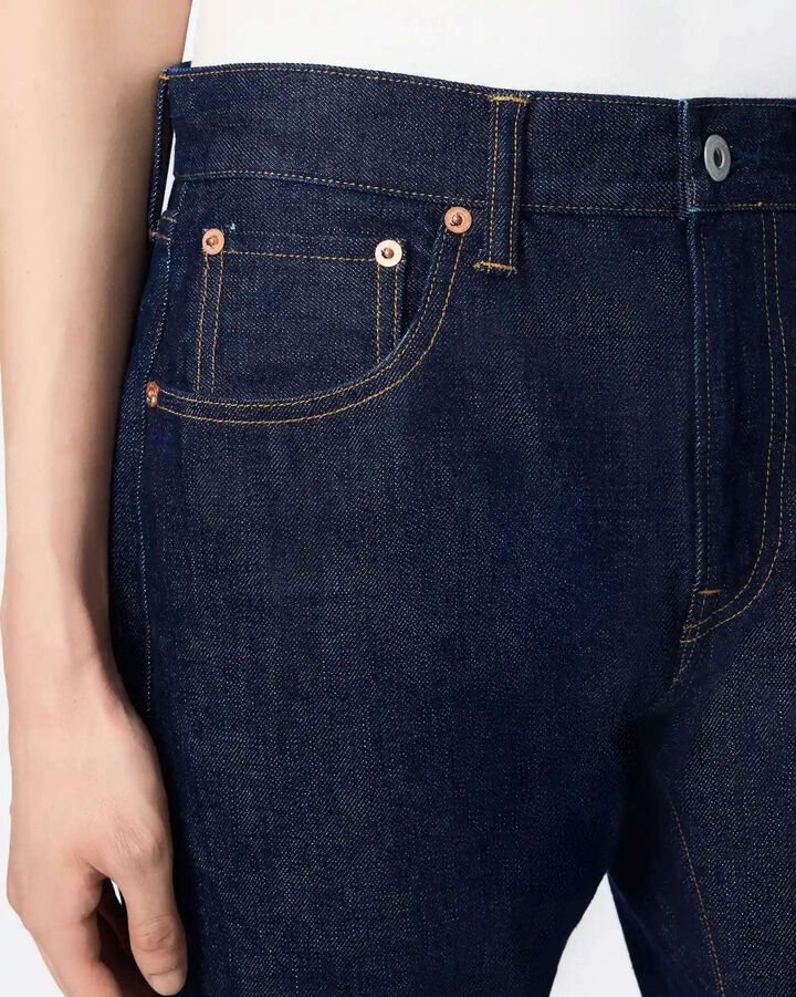 JMJE1201 14oz Selvedge Slim Jeans,, medium image number 3