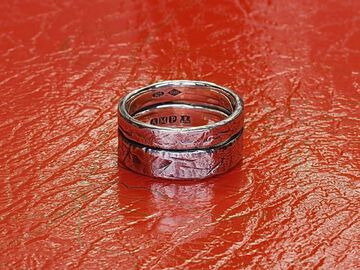 HYAS-271 Brass Cross Double Ring,, small image number 9