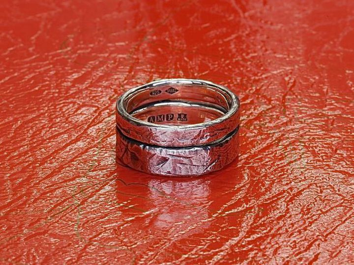 HYAS-271 Brass Cross Double Ring,, medium image number 9