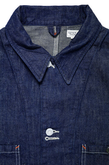 Lot. 888 10oz Military Denim Coverall,, small image number 2