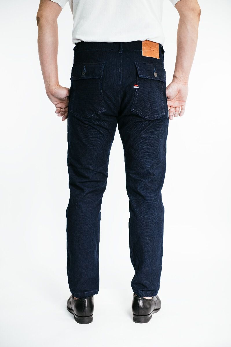 YO0905BKRIND 25oz Utility Pants Indigo