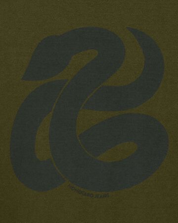 MXTS1043 8.5OZ HEAVY OUNCE S/S TEE - SNAKE,OLIVE, small image number 3