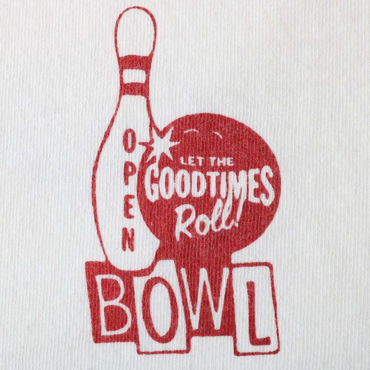 BR-25234 Slub Cotton Ringer S/S Print T-shirt【BOWL】,WHITE, medium image number 11