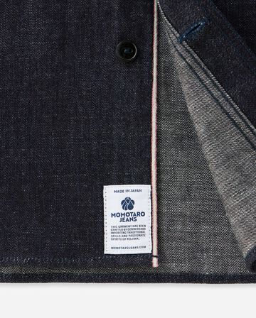 MMLS1000 8oz TRIPLE STITCH LONG SLEEVE DENIM SHIRT,INDIGO, small image number 4