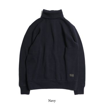 TR24AW-203 Naval High Neck Long Sleeve Shirt,BLACK, small image number 1