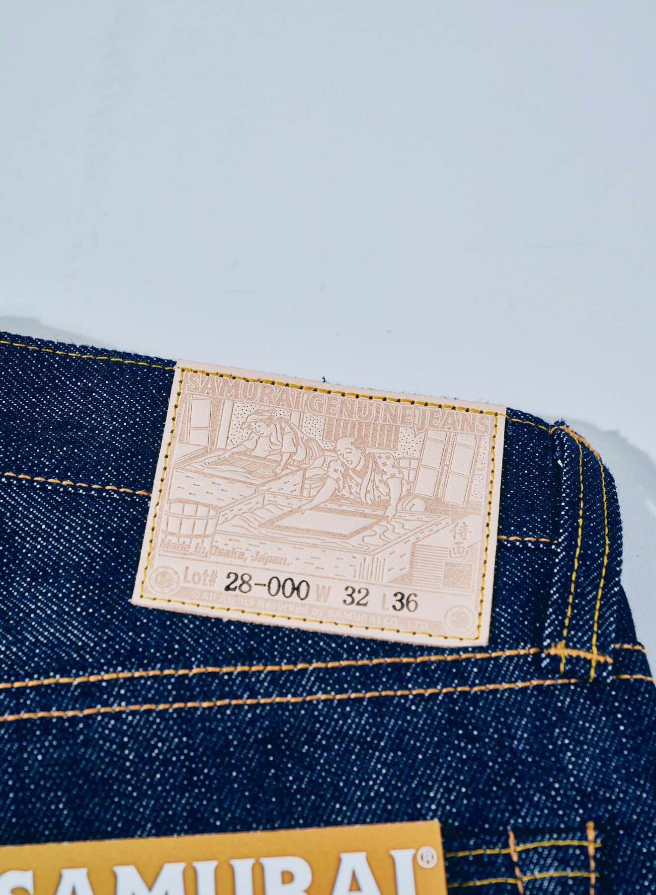 h*♡様 tww denimXXS/S 新品タグなし S0710XX-WASHI 15oz Washi Denim Slim Straight Model Limited Edition