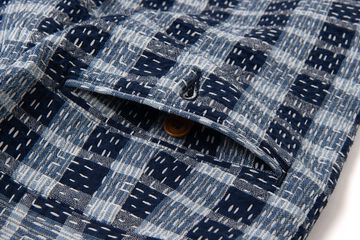 【Pre-Order】1918 INDIGO NORAGI SASHIKO Shorts,INDIGO, small image number 6