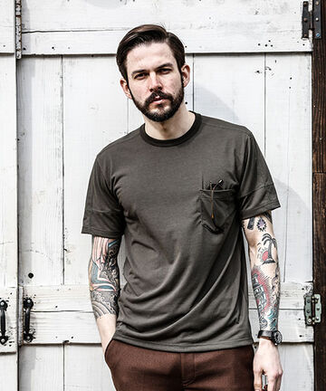 M-18240 スーパーファストドライングプレーンステッチ / スウィッチスリーブTシャツ (4 COLORS),GRAY, small image number 15