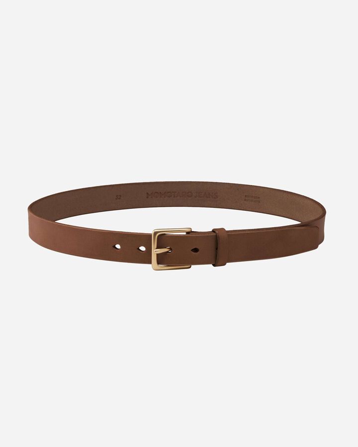 MMGD1001 LEATHER BELT BENZ (BLACK,NATURAL,BROWN),BROWN, medium image number 2