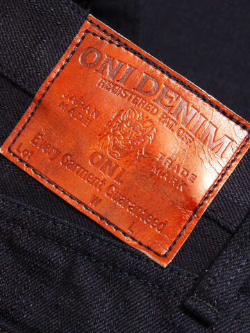 Oni Denim ONI-516IDID 14oz Indigo×Indigo Tight Straight,, small image number 7