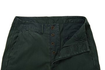 【Pre-Order】1923 Indigo Veiled Chino Trousers,INDIGO x GREEN, small image number 2