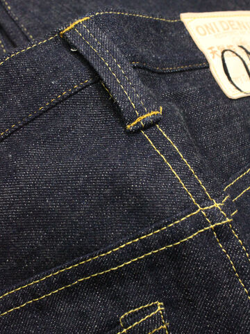 ONI-707LWZR 12.5OZ NATURAL INDIGO LOW TENSION DENIM EURO TIGHT STRAIGHT,, small image number 11