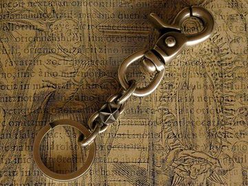 15AD-800 Star Studs Key Chain SV,, small image number 0