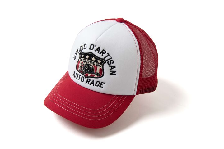 7586 Mesh Cap,RED, medium image number 0