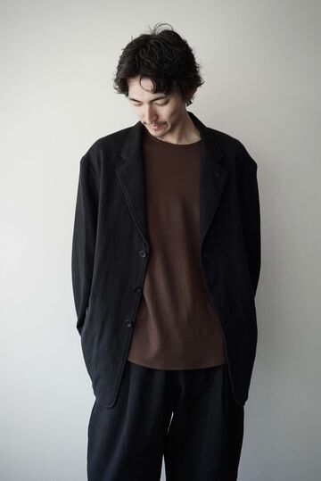 245JK05 Lite Sashiko / Classic Jacket,BLACK, small image number 1