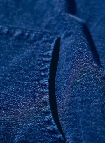 SIS25-102 Kakishibu Indigo Sweat Zip-Up Hoody,, small image number 4