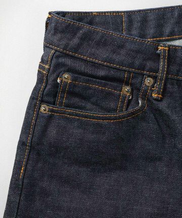 J501 14.8oz American Cotton Vintage Selvedge Loose Straight (One washed),, small image number 4