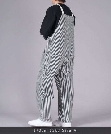 JBPT1022 ZIP FRONT OVERALL【WOMEN'S】,HICKORY, small image number 7