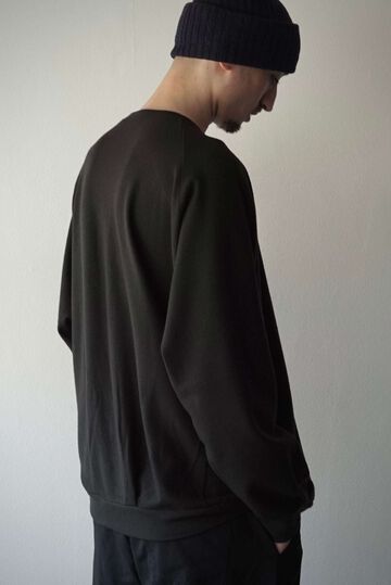 【CAPERTICA】CAP708CS28 Super140s Washable Wool MW_Jersey / Wool Sweat ver2025,BLACK, small image number 10