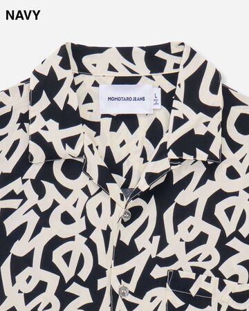 MXSS6000 RAYON SHORT SLEEVE SHIRT (NAVY),NAVY, small image number 2