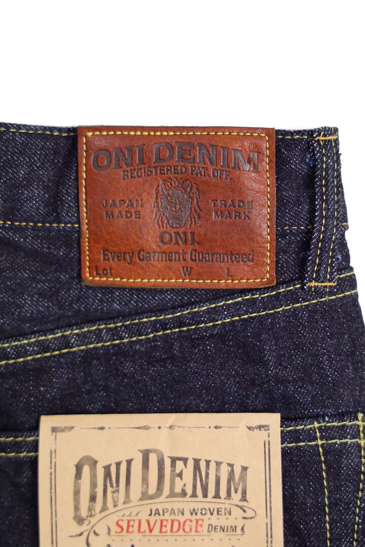 ONI246 15oz Low Tension Selvedge Denim Neat Straight,, medium image number 1